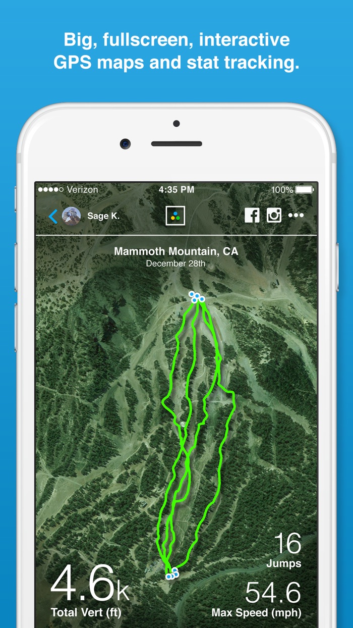 Trace Snow - Ski  Snowboard Tracker