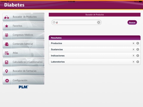 PLM Diabetes for iPad screenshot 3