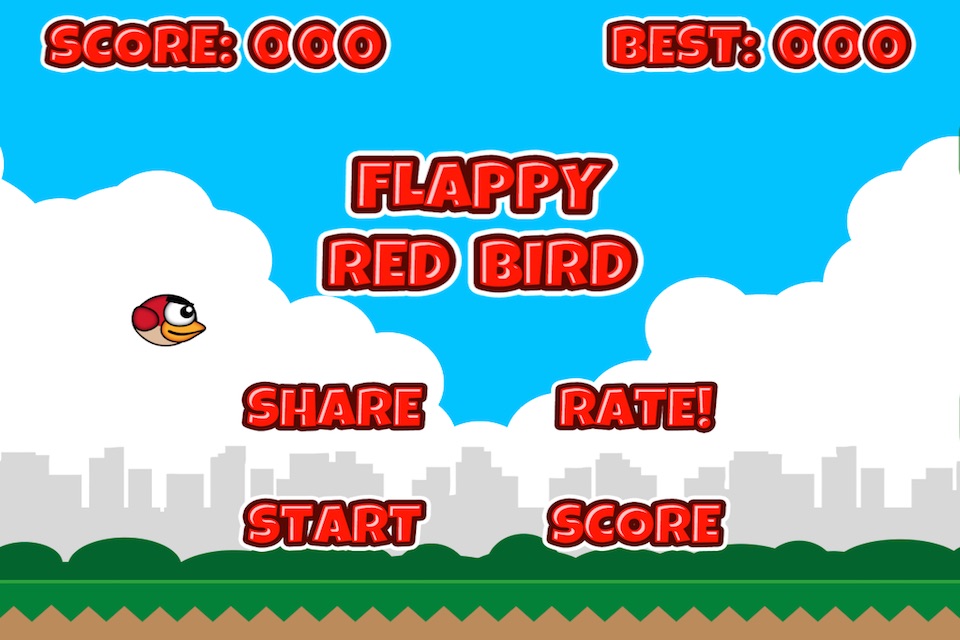Tiny Red Bird screenshot 2