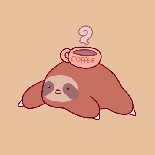 Sloth Life - Redbubble sticker pack icon