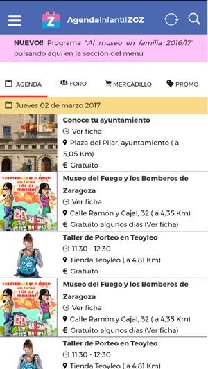 Agenda Infantil Zaragoza(圖2)-速報App