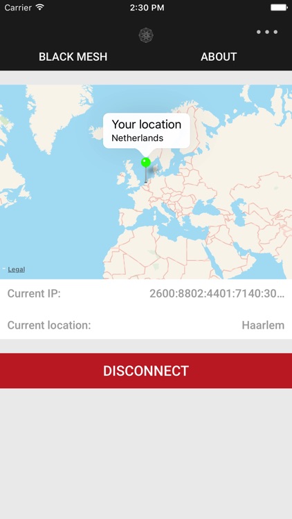 Black Mesh VPN: Tor anonymous private onion client screenshot-3