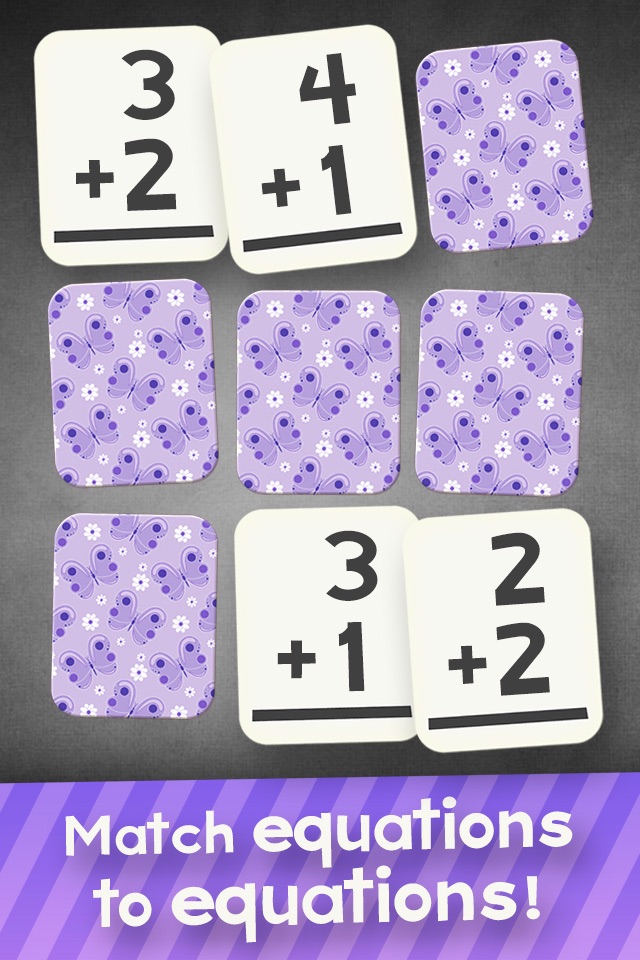 Addition Flash Cards Math Help Learning Games Free screenshot 4
