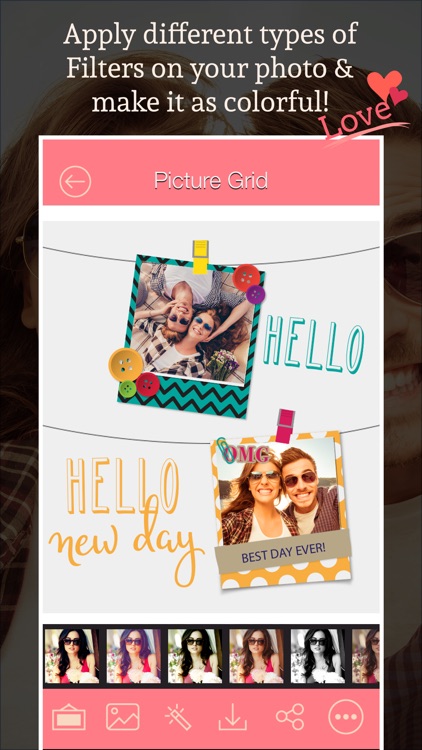 Picture Grid Art Frame By Neeraj Picture Grid Art Frame Screenshot 1