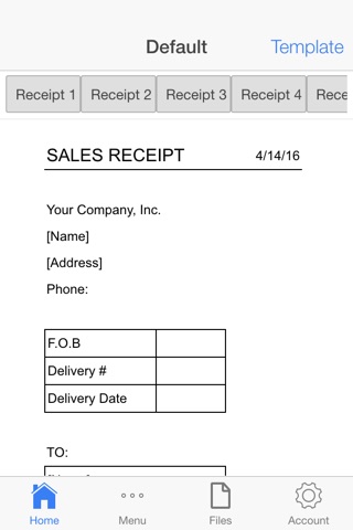 Sales Receipt Pro screenshot 3