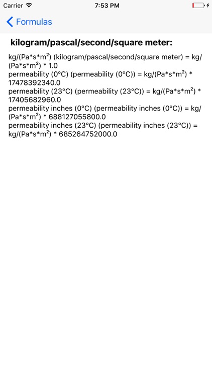 Permeability converter screenshot-3