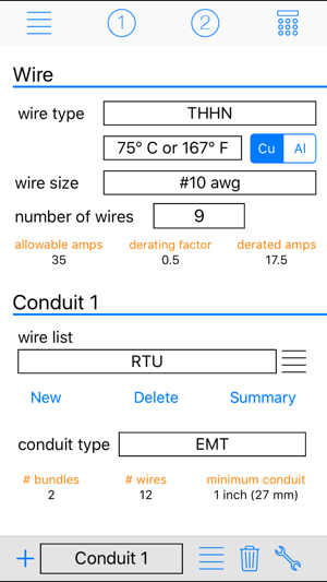 Conduit Calc Pro