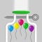 In this awesome new game by Ovivo you need to get ALL of the balloons in the cup without losing any of them along the way