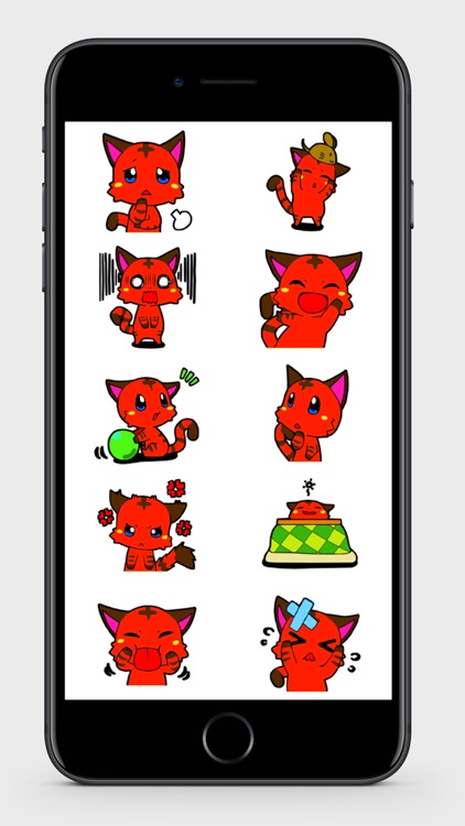 Devil Cat Stickers