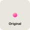 'InstaSize - Original' makes your image stand out more on a beautiful color background