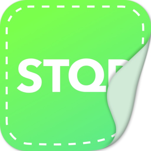 STQR 個人用ステッカーを作成する