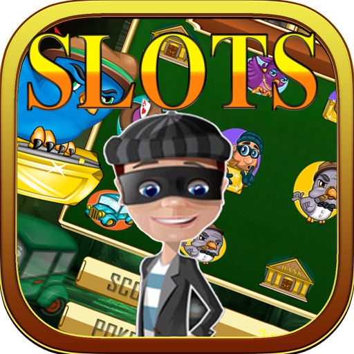 Thief Gamble Slot Poker, Great Casino, Mega Bonus iOS App