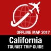 California Tourist Guide + Offline Map