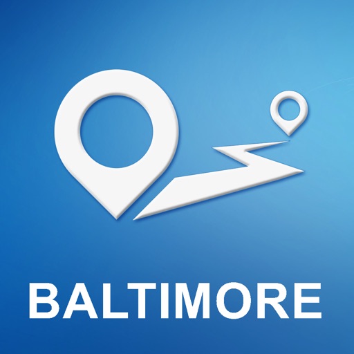 Baltimore, MD Offline GPS Navigation & Maps icon