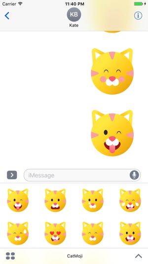 CatMoji - Cute Kitty Stickers(圖2)-速報App