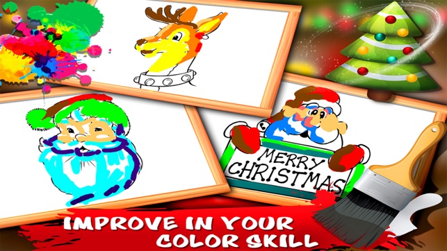 Kids Christmas - Color Game(圖2)-速報App