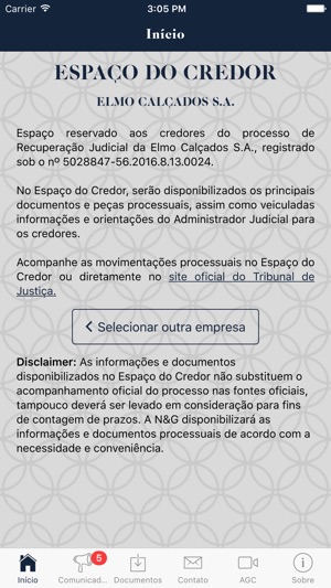 Espaço do Credor(圖3)-速報App