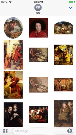 Ford Madox Brown Artworks Stickers(圖2)-速報App