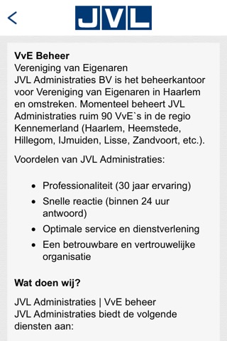 JVL Administraties screenshot 4