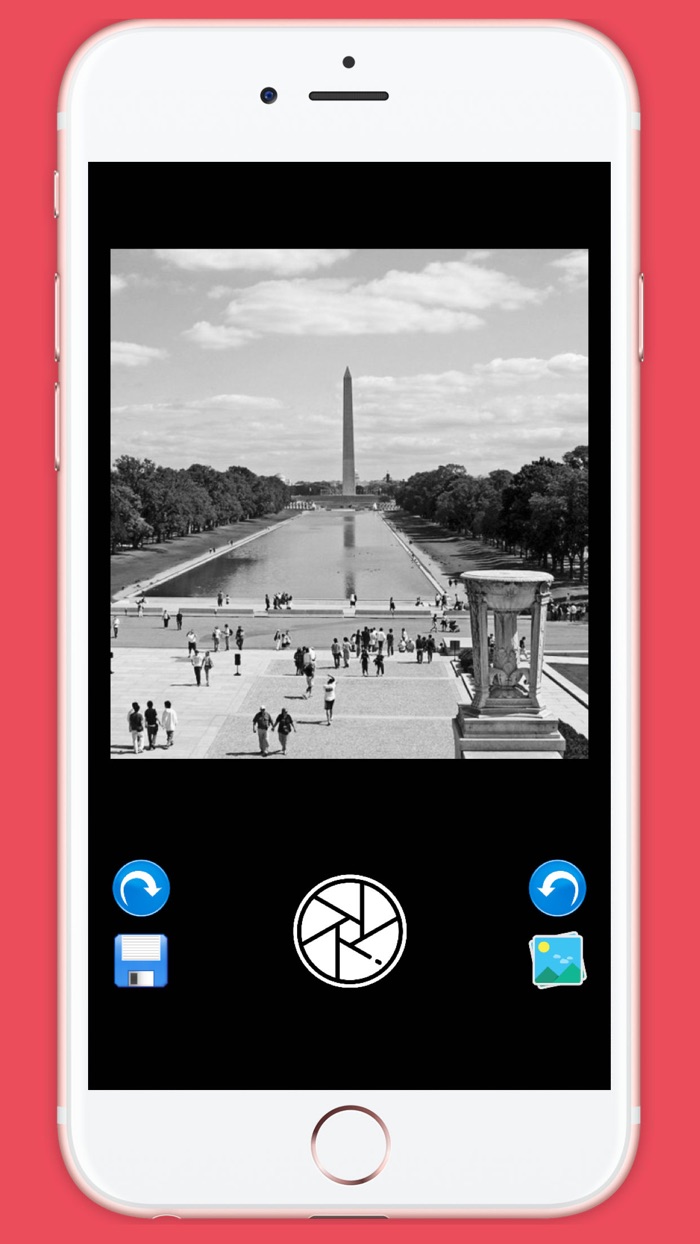 Camera black and white photography