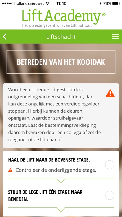 Veilig werken (LiftAcademy) screenshot-3