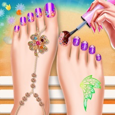 Activities of Toe Nail Salon Beauty Nail Art For Fashion Girls