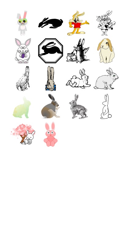 Wild Rabbits Two Sticker Pack