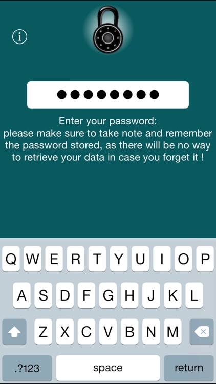 iDataSafe - password manager. screenshot-4