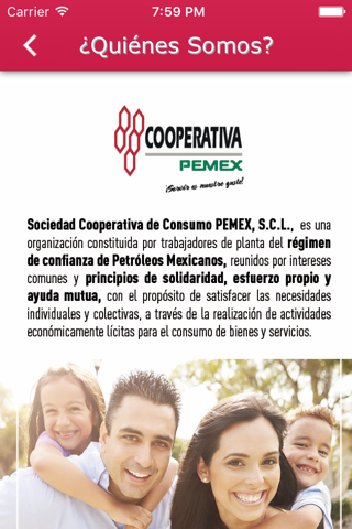 Cooperativa Pemex screenshot 2