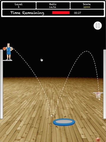 TrampoBasketBall screenshot 4