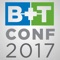 ABOUT THE BIO+TECH17 CONFERENCE