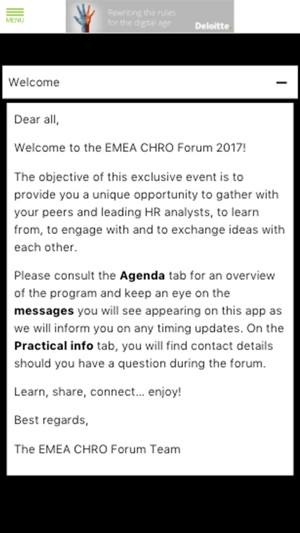 Deloitte EMEA CHRO Forum 2017(圖2)-速報App