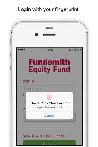 Fundsmith screenshot 2