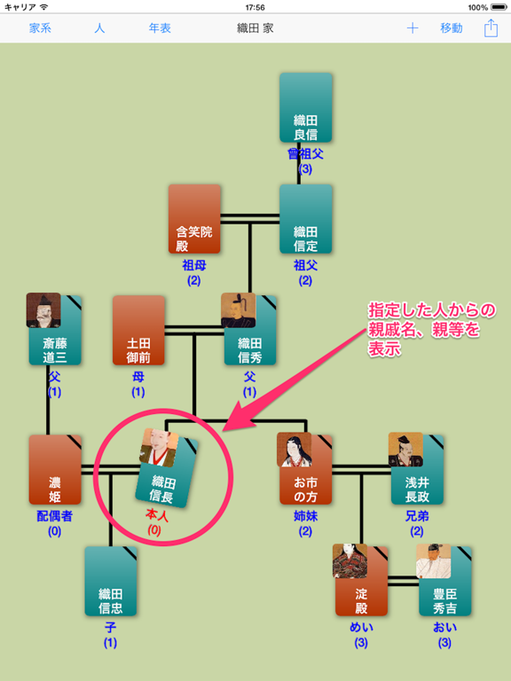 My家系図 Ipadアプリ Applion
