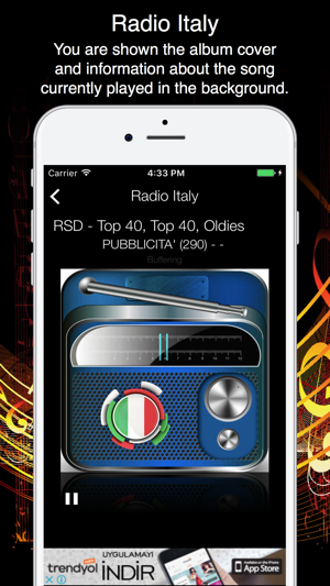 Radio Italy - Live Radio Listening(圖2)-速報App