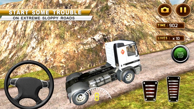 Extreme Offroad Truck Trial: Driving Simulator 3D(圖4)-速報App