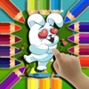 The Bunnies Looney Coloring Book Games
