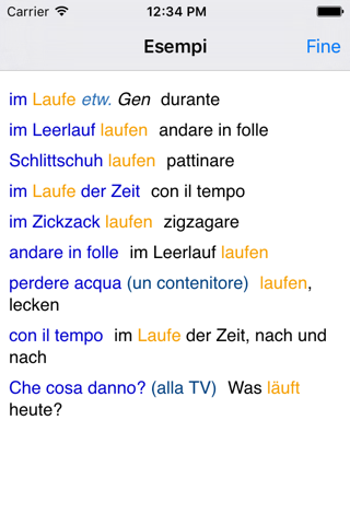 Lingea German-Italian Advanced Dictionary screenshot 3