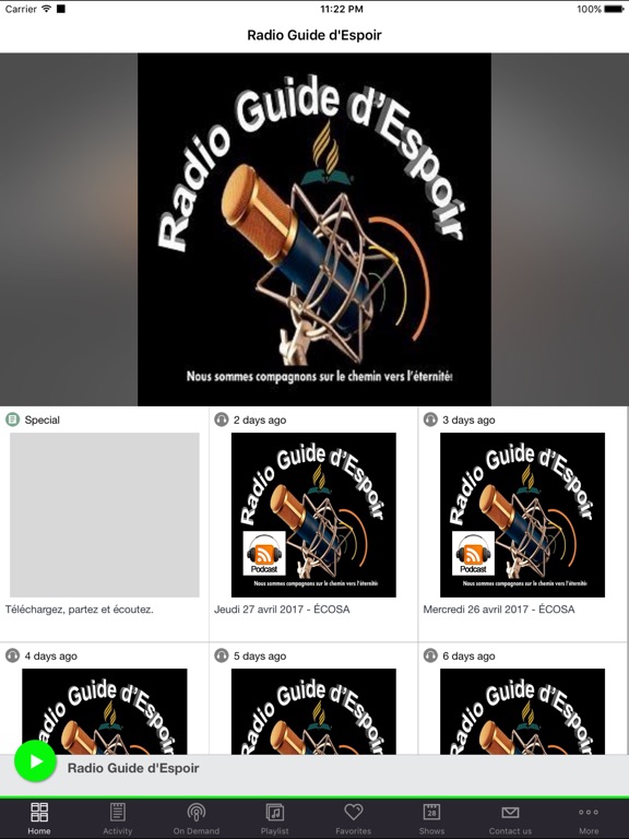 【图】Radio Guide d’Espoir(截图3)