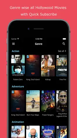 Game screenshot HollyNxt - Upcoming Hollywood Movies hack