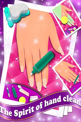 Manicure Nail Salon - A Girl Makeover Game screenshot 4