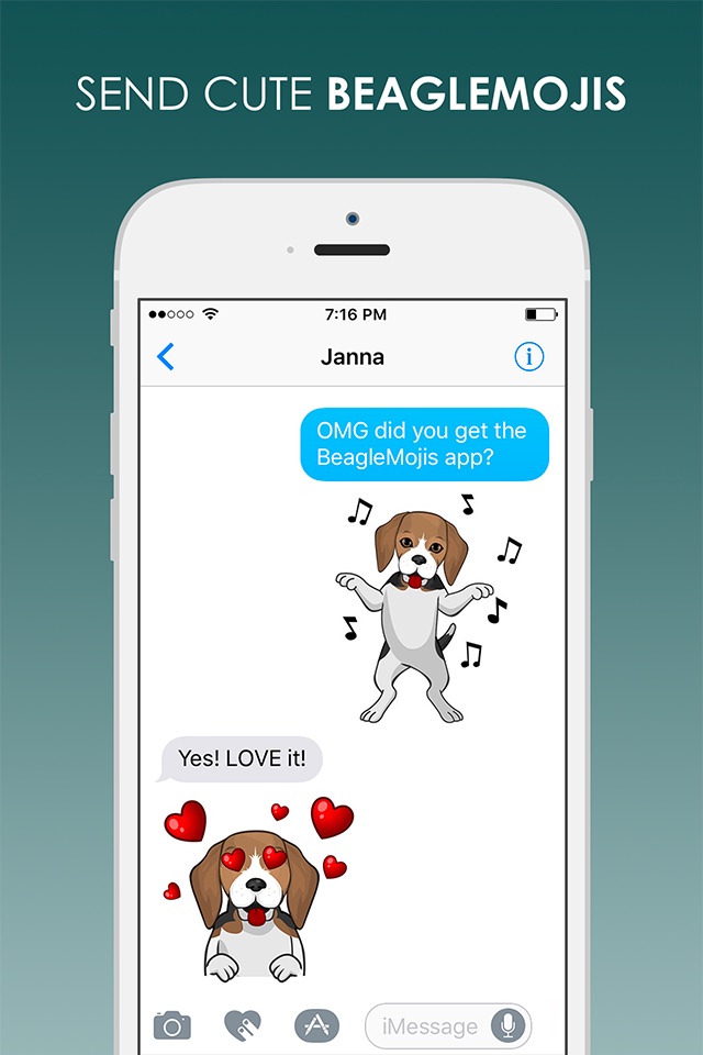 BeagleMojis - Beagle Emojis & Stickers screenshot 2