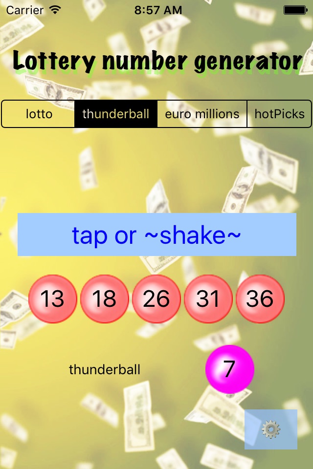 lotto mate - UK Lotto number generator screenshot 3