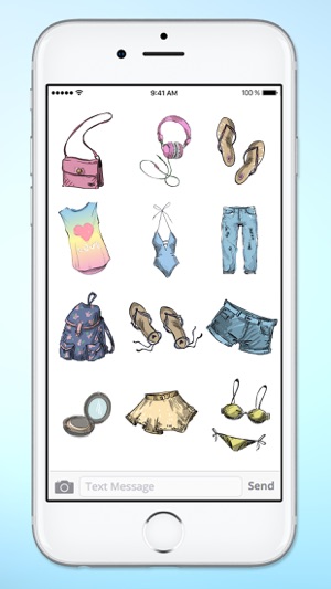 Stylish Girl Beauty and Fashion Sticker Pack 2(圖4)-速報App