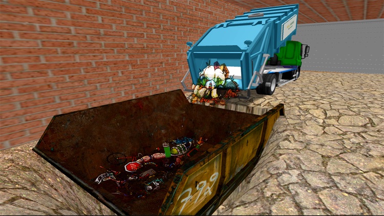 Offroad Garbage Truck Simulator: Recycle City Mess screenshot-3