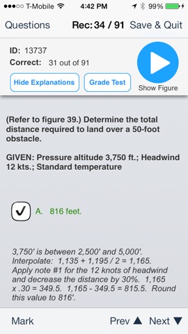 Study Buddy Test Prep (FAA Recreational Pilot)のおすすめ画像3