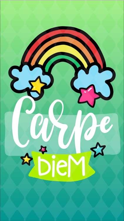 Carpe Diem - Daily Handwritten Motivational Words