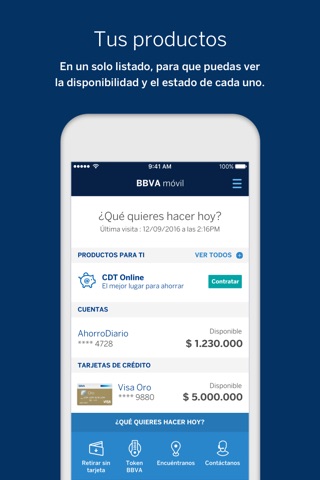 BBVA Colombia screenshot 2