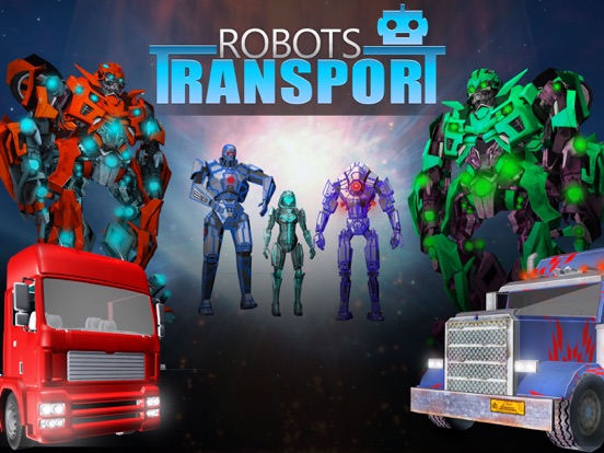 Робот Транспорт - Mega Truck Simulator Трейлер 3D на iPad