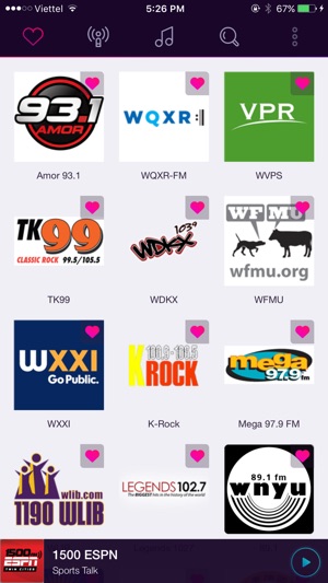 Radio FM US - Live radio, music, sports, talk show(圖4)-速報App